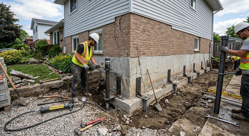 Foundation Stabilizing in Springfield, VA