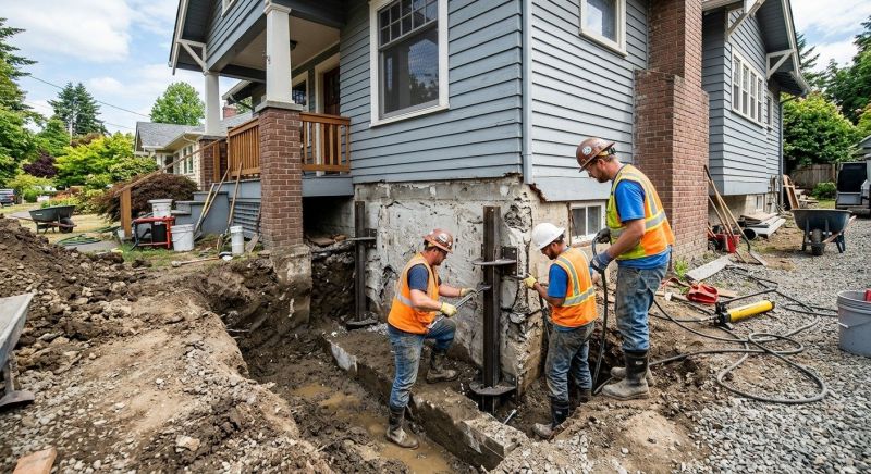 Foundation Structural Repair in Great Falls, VA