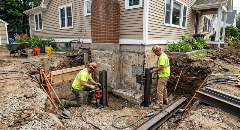 Foundation Structural Repair in Montgomery Village, MD