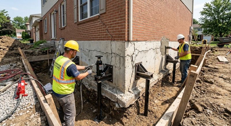 Foundation Structural Repair in Olney, MD