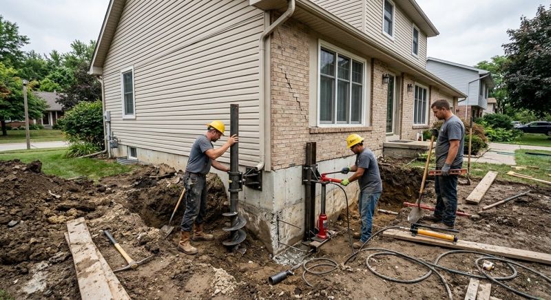 Foundation Structural Repair in Triangle, VA