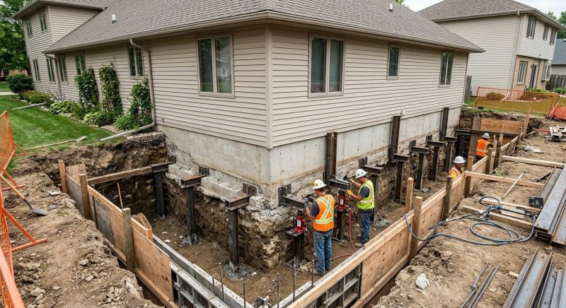 Foundation Underpinning in Arlington, VA