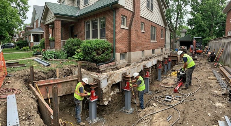 Foundation Underpinning in Arlington, VA