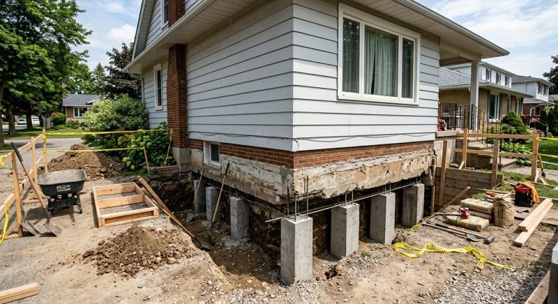 Foundation Underpinning in Arlington, VA