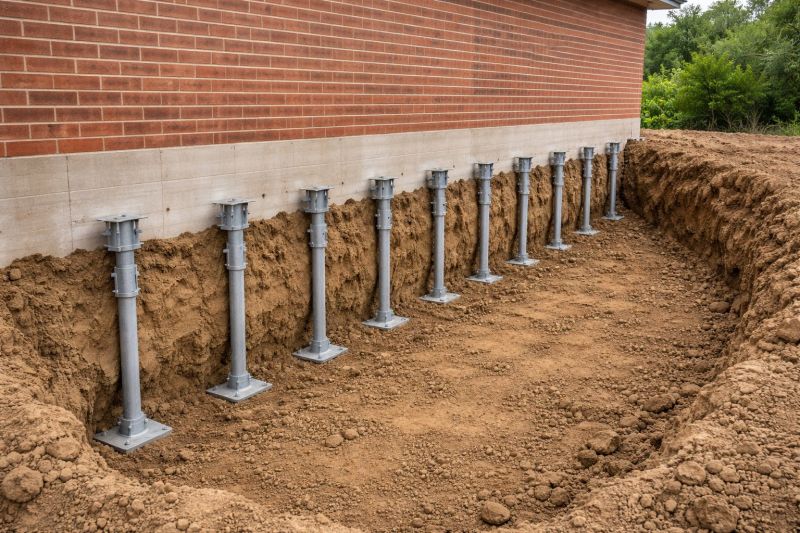 Helical Pile Installation in Arlington, VA