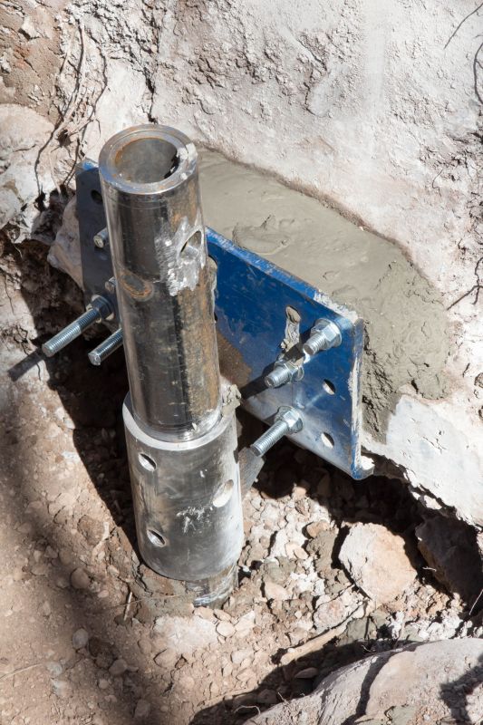 Helical Pile Installation in Arlington, VA