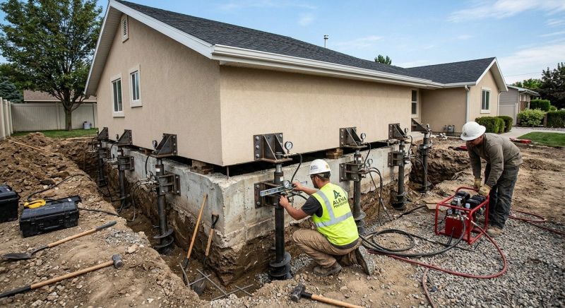 Home Foundation Leveling in Highland, MD