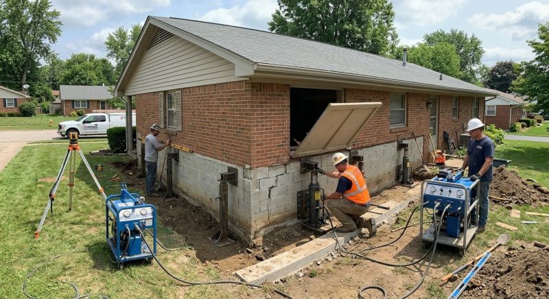 Home Foundation Leveling in Arlington, VA