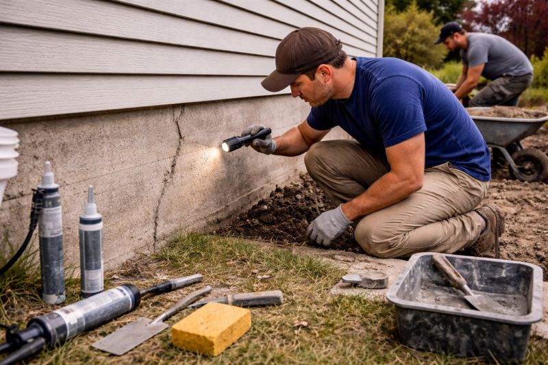 Home Foundation Repair in Brandywine, MD