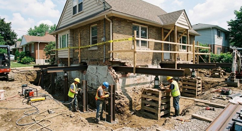 House Foundation Repair in Mc Lean, VA