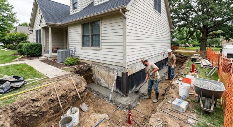 House Foundation Repair in Montgomery County, MD