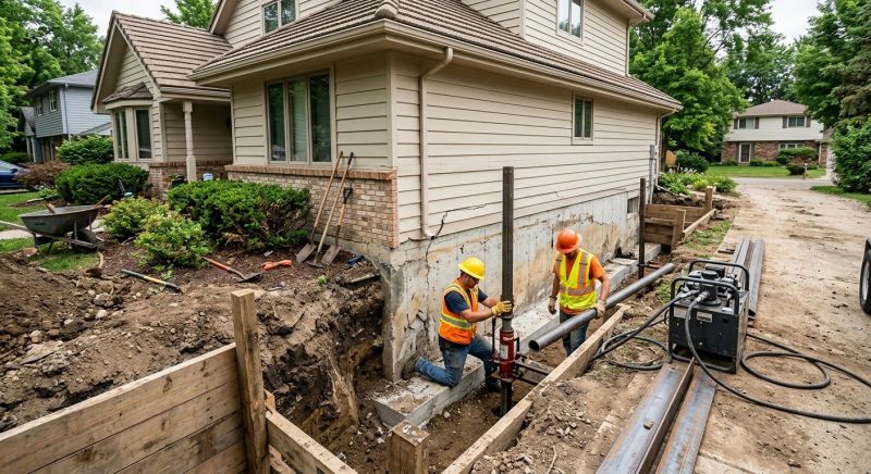 House Foundation Repair in Prince Georges County, MD