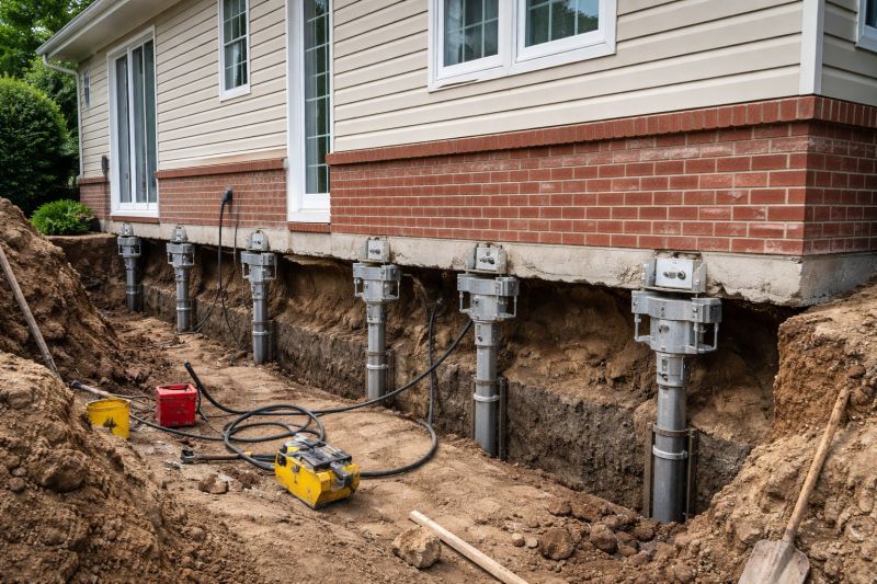 House Underpinning in Arlington, VA