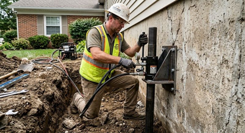 Settling Foundation Service in Kensington, MD