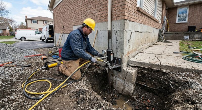 Sinking Foundation Repair in Mc Lean, VA