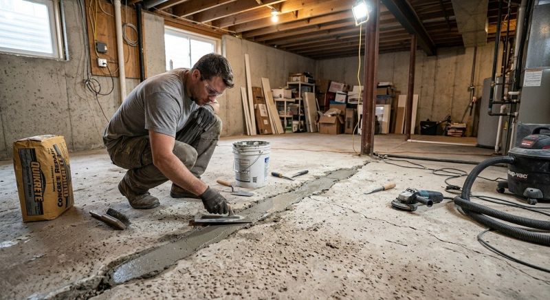 Slab Foundation Repair in Arlington, VA