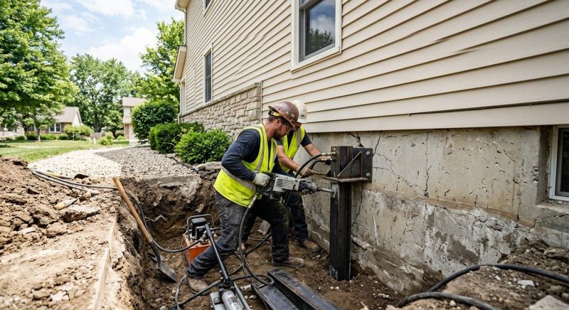 Structural Foundation Repair in Ashburn, VA