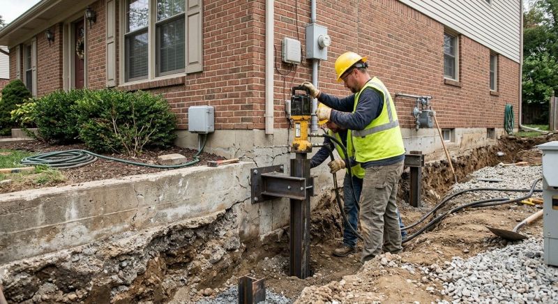 Structural Foundation Repair in Burtonsville, MD