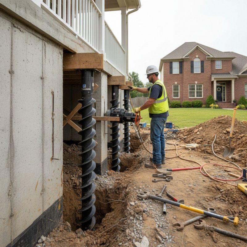 Structural Underpinning in Arlington, VA