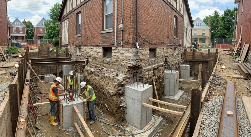 Structural Underpinning in Arlington, VA